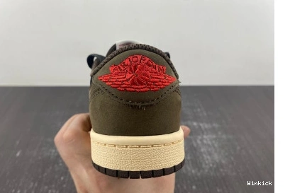 SCOTT 1 AIR 'MOCHA' LOW JORDAN X (KIDS)TRAVIS 0824